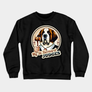 Judge St. Bernard Crewneck Sweatshirt